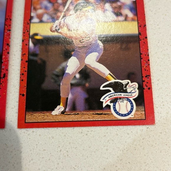 Donruss 90 Barry Bonds and Mark McGwire Baseball Cards - Picture 2 of 15